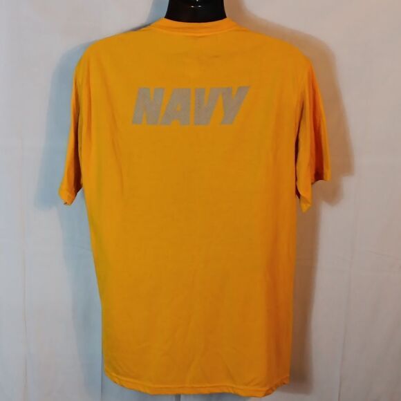 US Navy Undershirt Navy Physical Fitness Uniform Tee - Picture 3 of 6